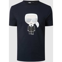 Karl Lagerfeld T-Shirt aus Baumwolle in Dunkelblau, Größe XL von Karl Lagerfeld