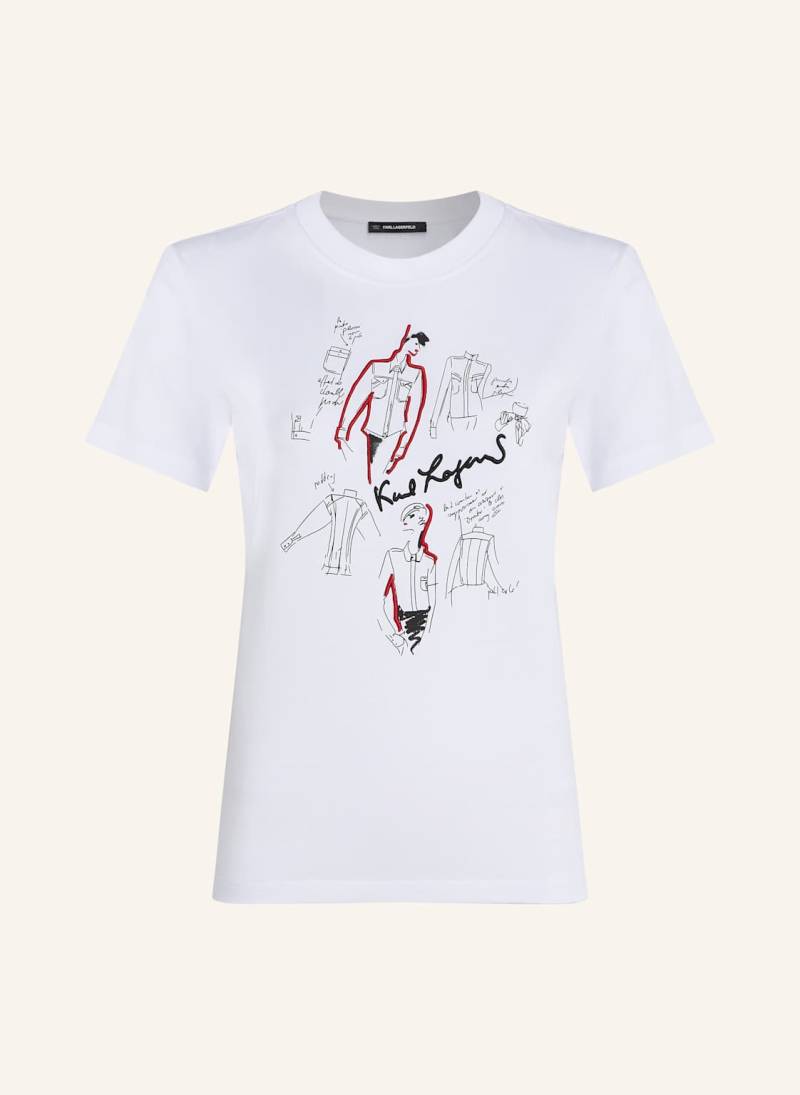 Karl Lagerfeld T-Shirt weiss von Karl Lagerfeld