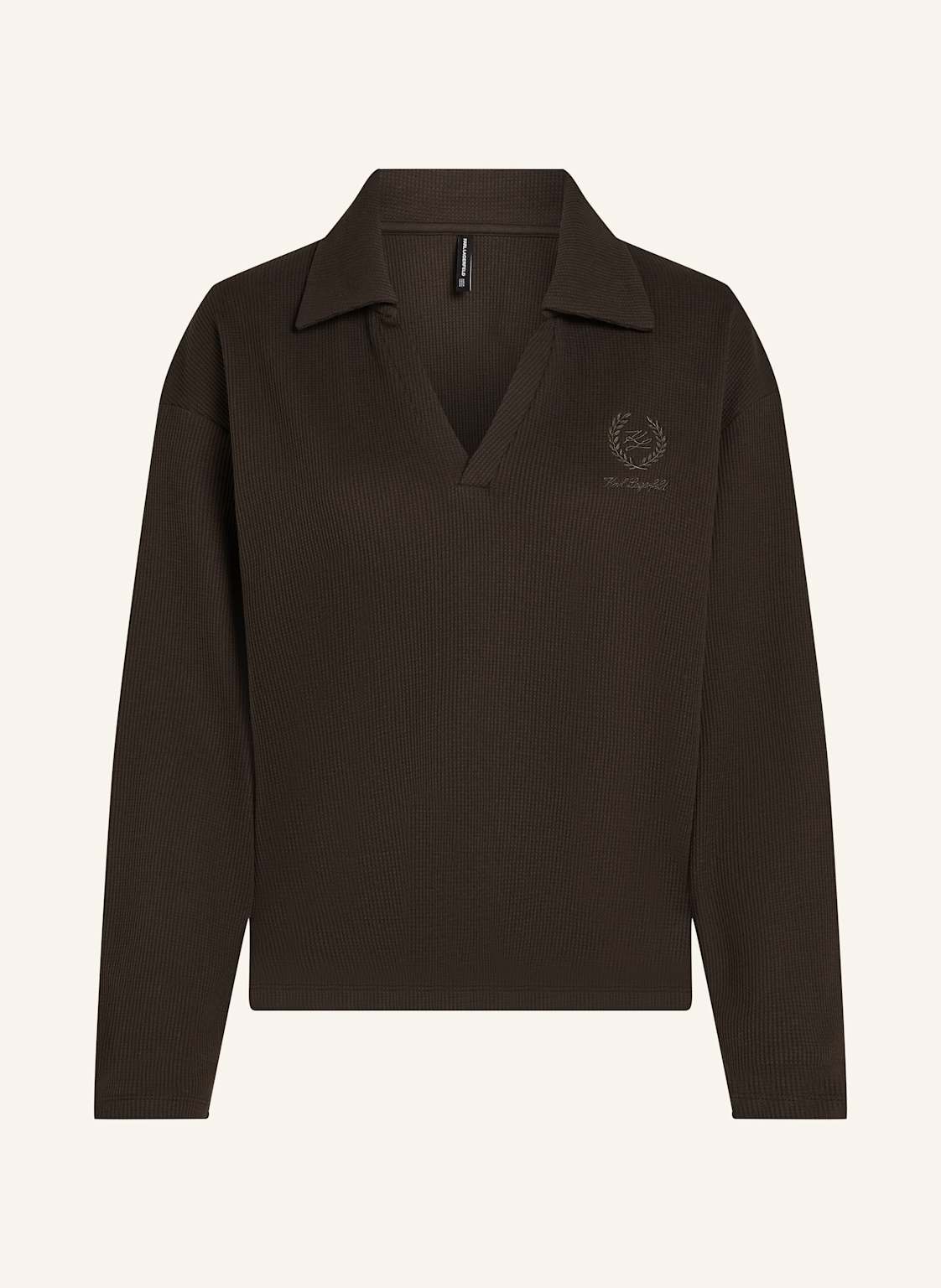 Karl Lagerfeld Top braun von Karl Lagerfeld