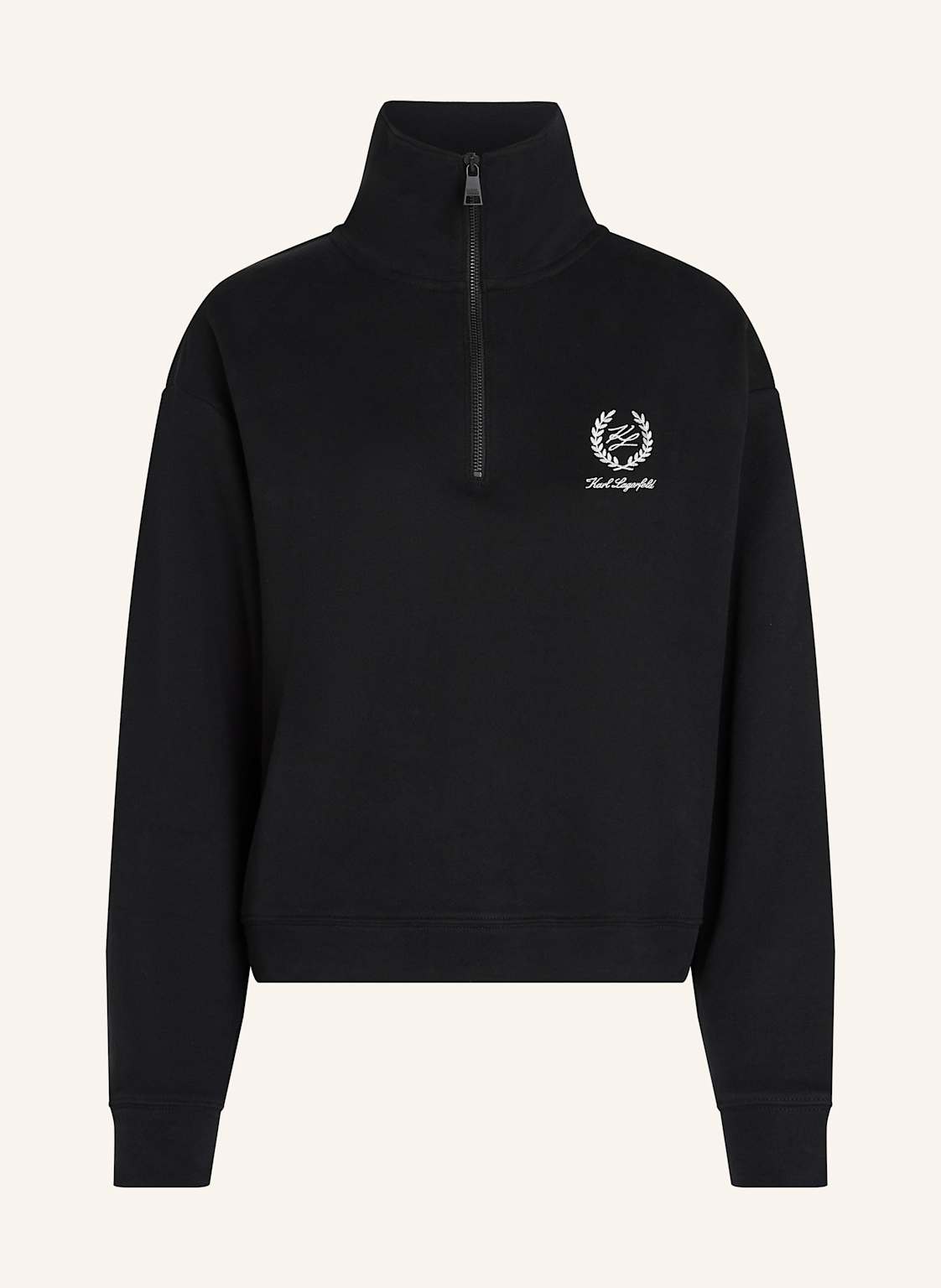 Karl Lagerfeld Top schwarz von Karl Lagerfeld