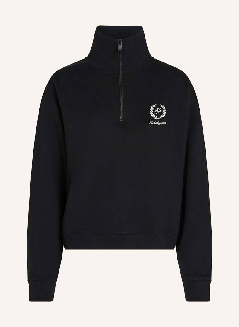 Karl Lagerfeld Top schwarz von Karl Lagerfeld