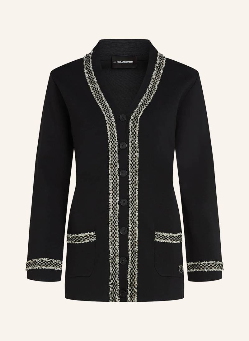 Karl Lagerfeld Top schwarz von Karl Lagerfeld