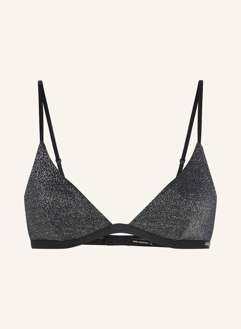 Karl Lagerfeld Top schwarz von Karl Lagerfeld