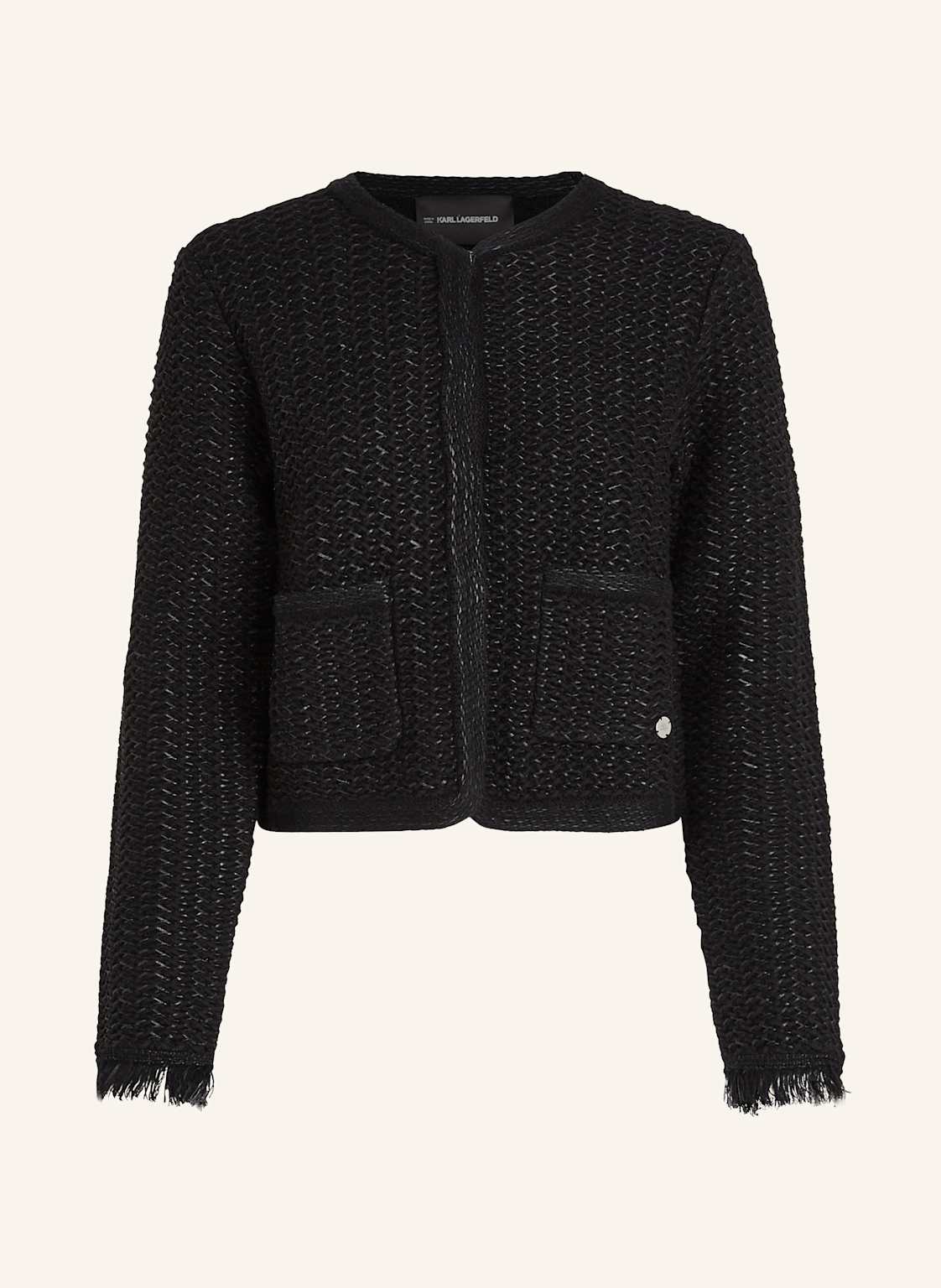 Karl Lagerfeld Top schwarz von Karl Lagerfeld