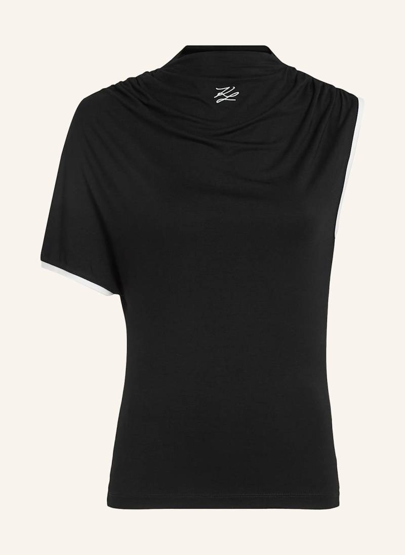 Karl Lagerfeld Top schwarz von Karl Lagerfeld