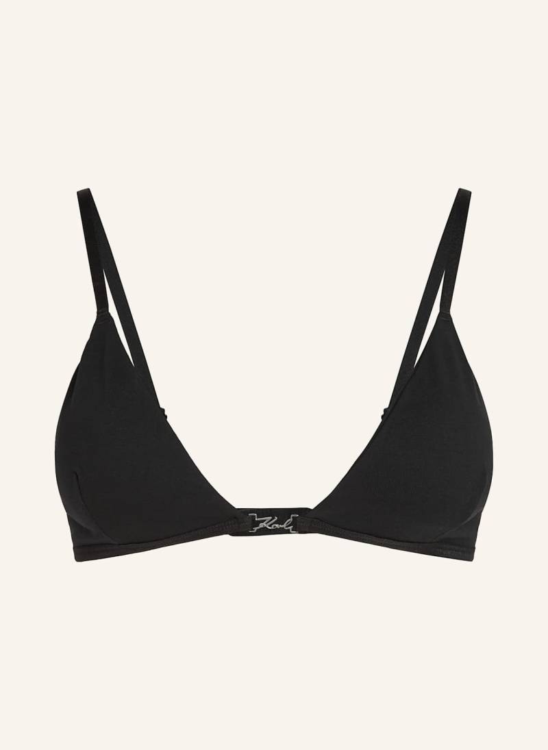 Karl Lagerfeld Top schwarz von Karl Lagerfeld