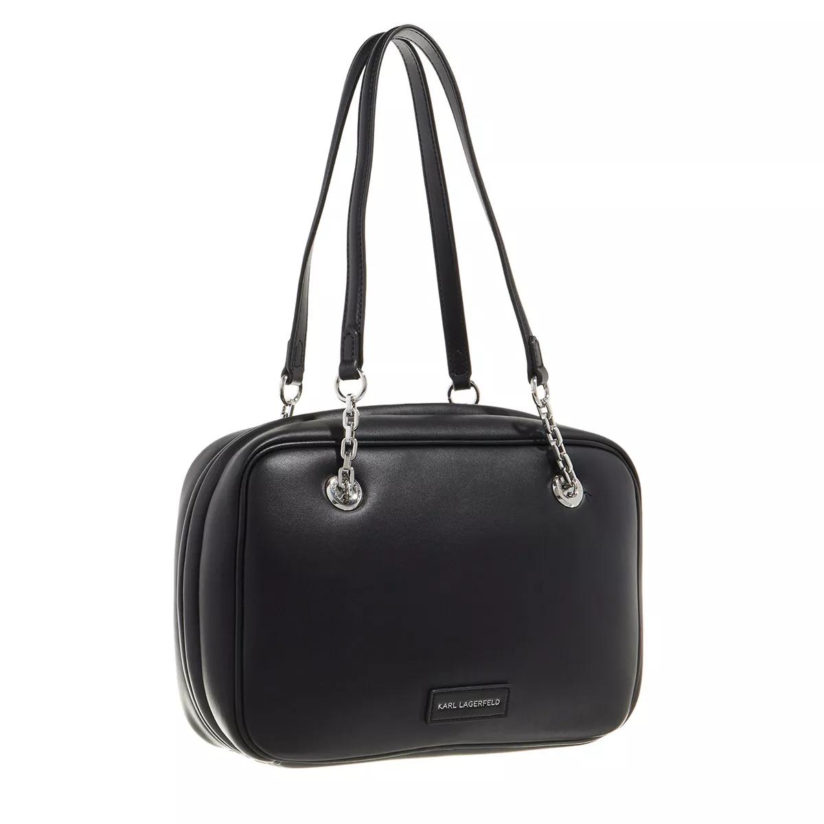 Karl Lagerfeld Tote - Autograph Soft Md Bowlng - Gr. unisize - in Schwarz - für Damen von Karl Lagerfeld