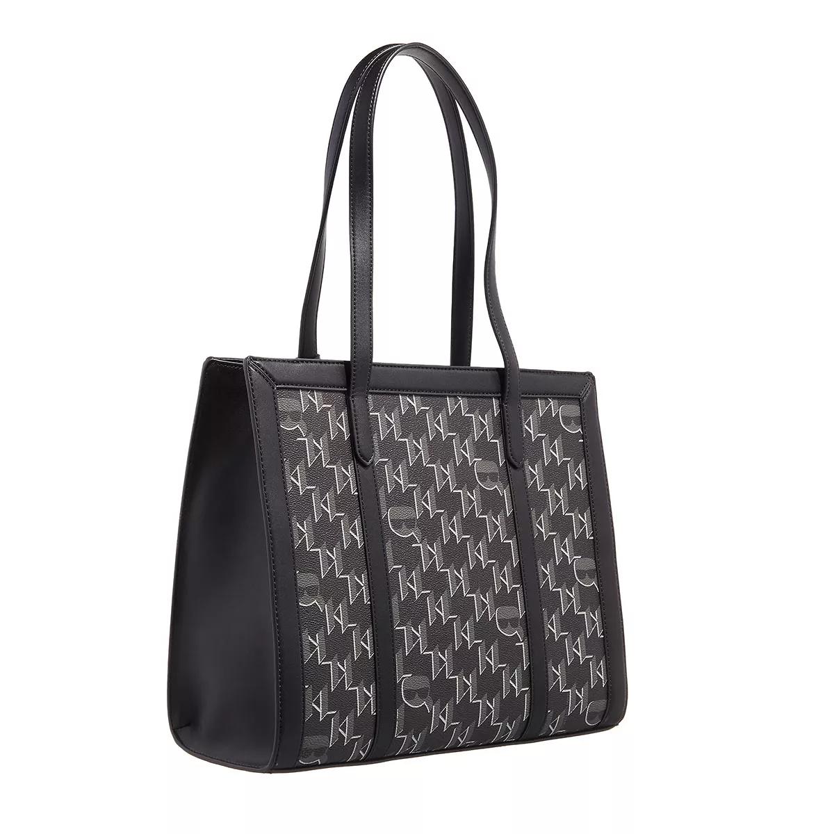 Karl Lagerfeld Tote - Ikonik Mono Tote - Gr. unisize - in Schwarz - für Damen von Karl Lagerfeld