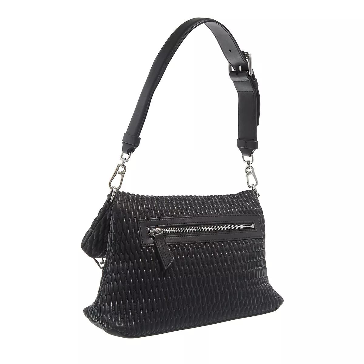 Karl Lagerfeld Tote - K/Kushion Md Quilt Fold Tote - Gr. unisize - in Schwarz - für Damen von Karl Lagerfeld