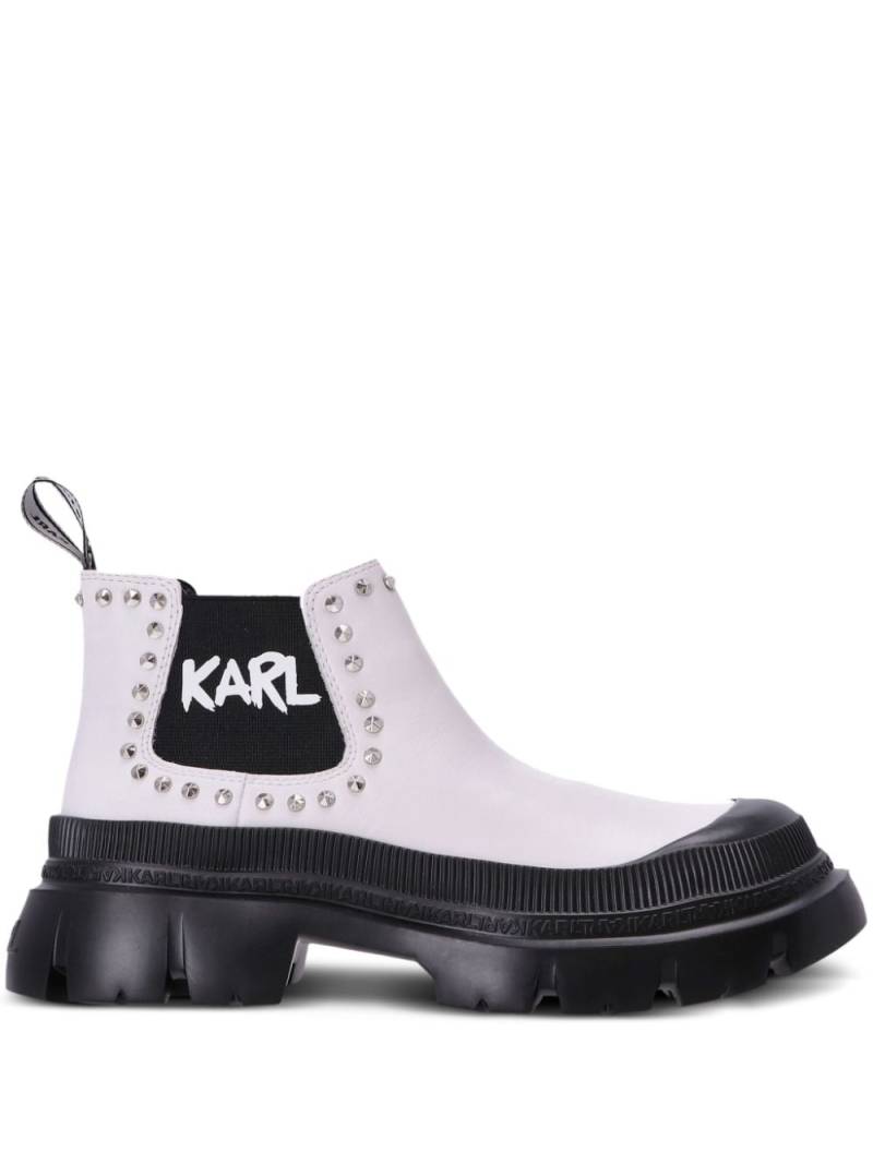 Karl Lagerfeld Trekka Max Stiefel - Schwarz von Karl Lagerfeld