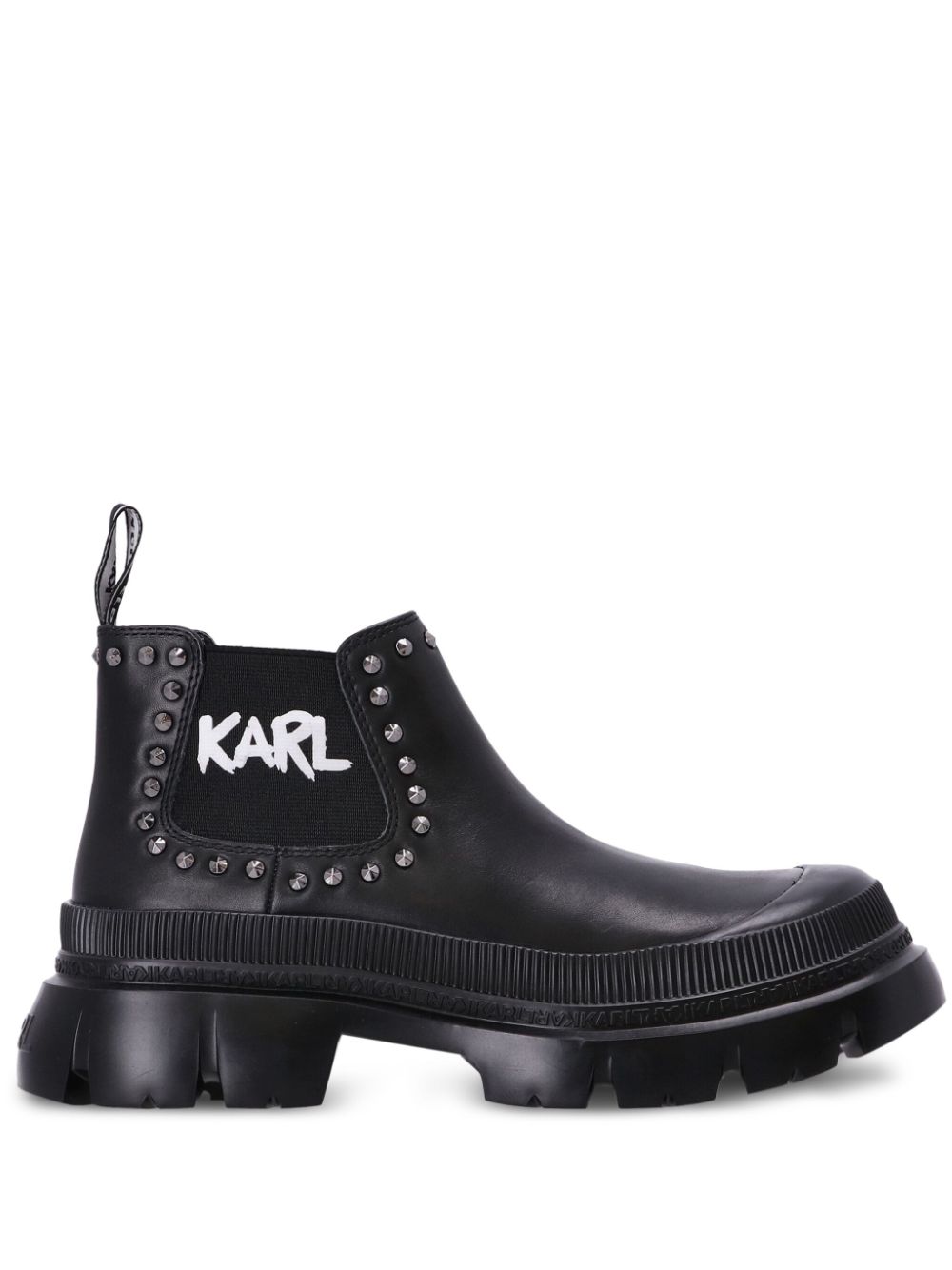 Karl Lagerfeld Trekka Max Stiefel - Schwarz von Karl Lagerfeld