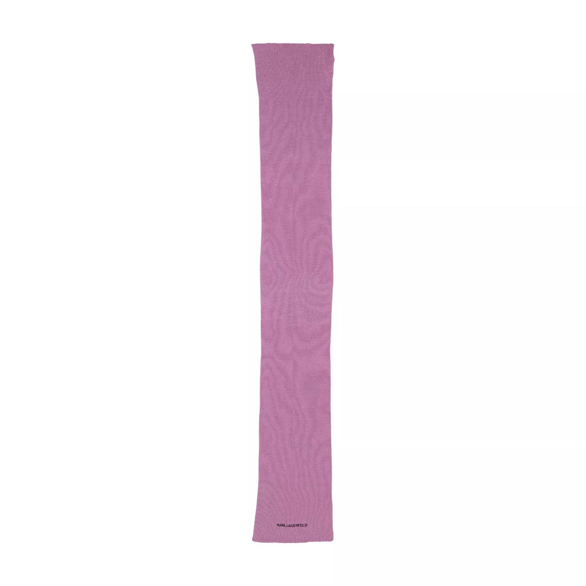 Karl Lagerfeld Tücher & Schals - K/Essential Logo Scarf - Gr. unisize - in Violett - für Damen von Karl Lagerfeld