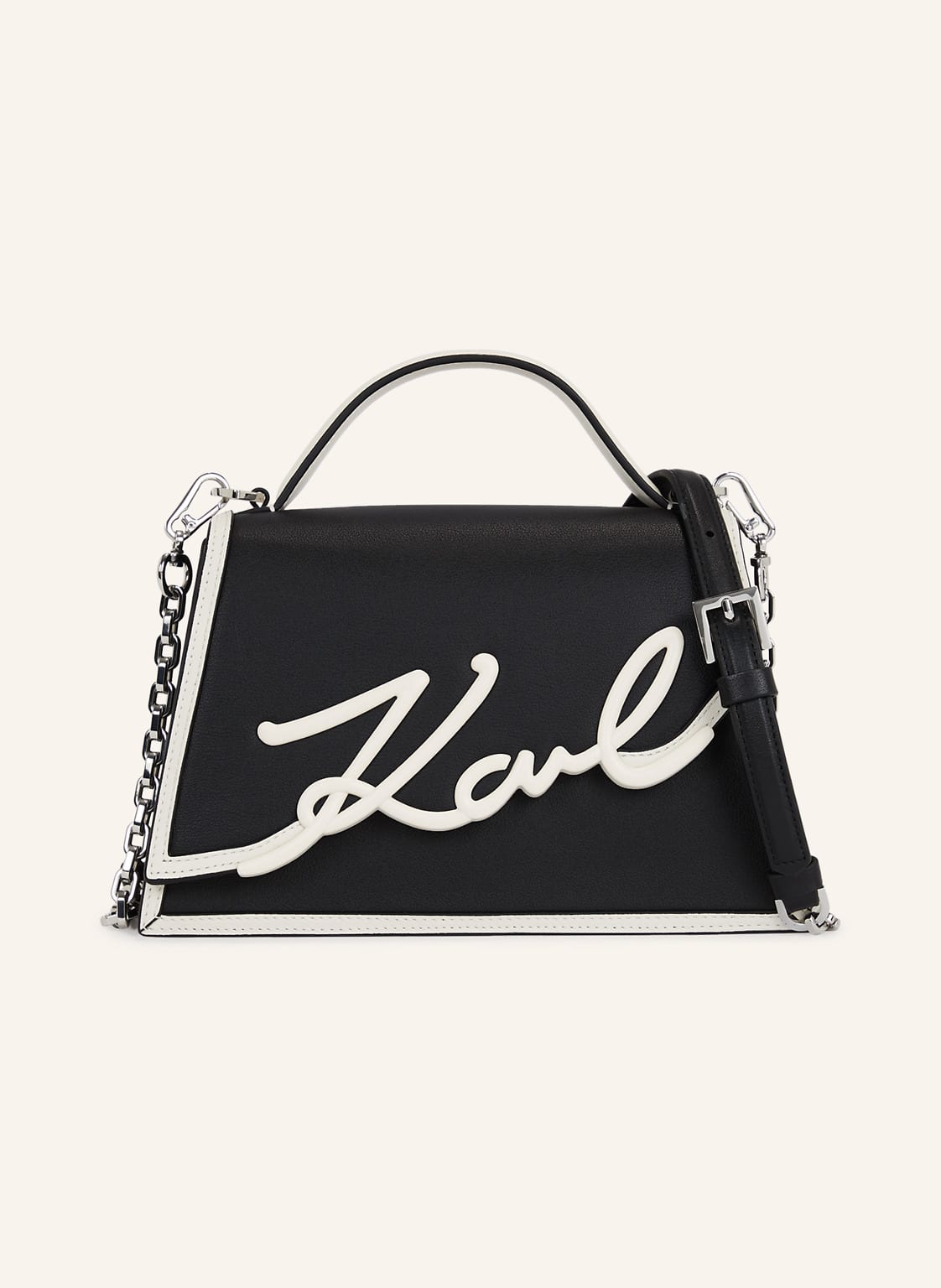 Karl Lagerfeld Umhängetasche schwarz Karl Lagerfeld Umhängetasche schwarz von Karl Lagerfeld