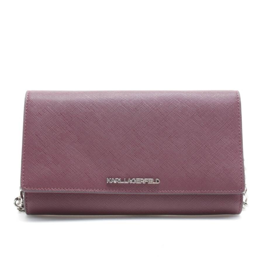 Karl Lagerfeld Wallet on Chain Dunkelviolett von Karl Lagerfeld