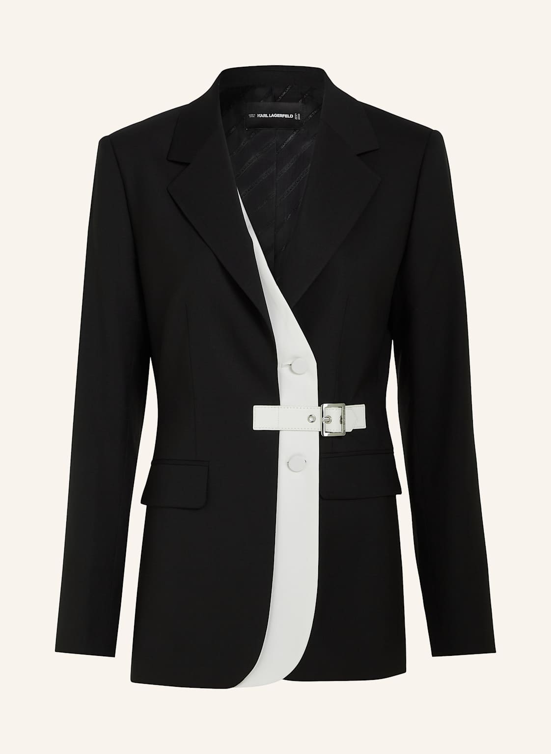 Karl Lagerfeld Weste schwarz von Karl Lagerfeld