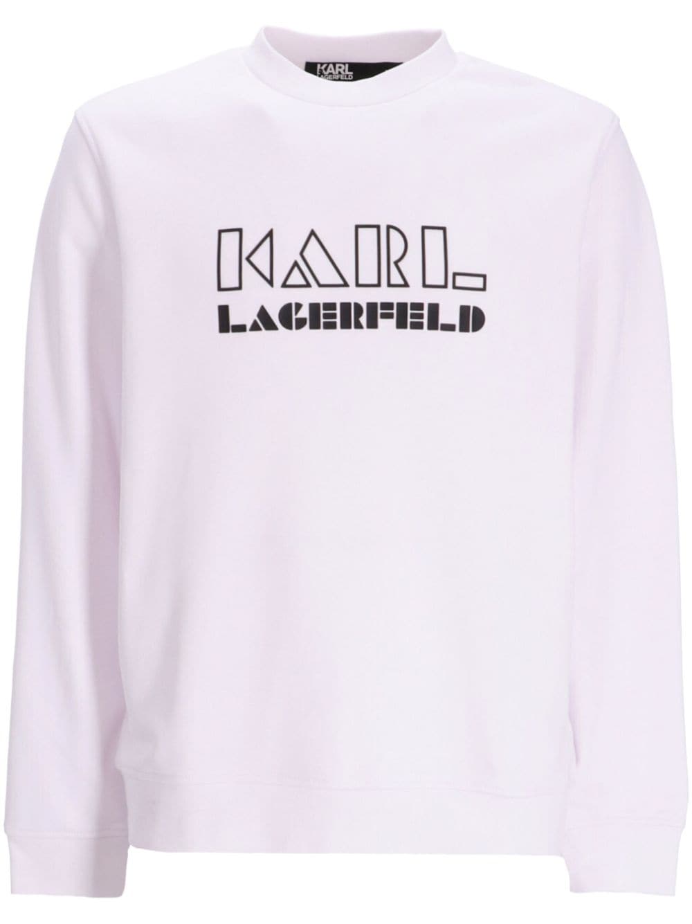 Karl Lagerfeld Sweatshirt mit Logo-Print - Weiß von Karl Lagerfeld