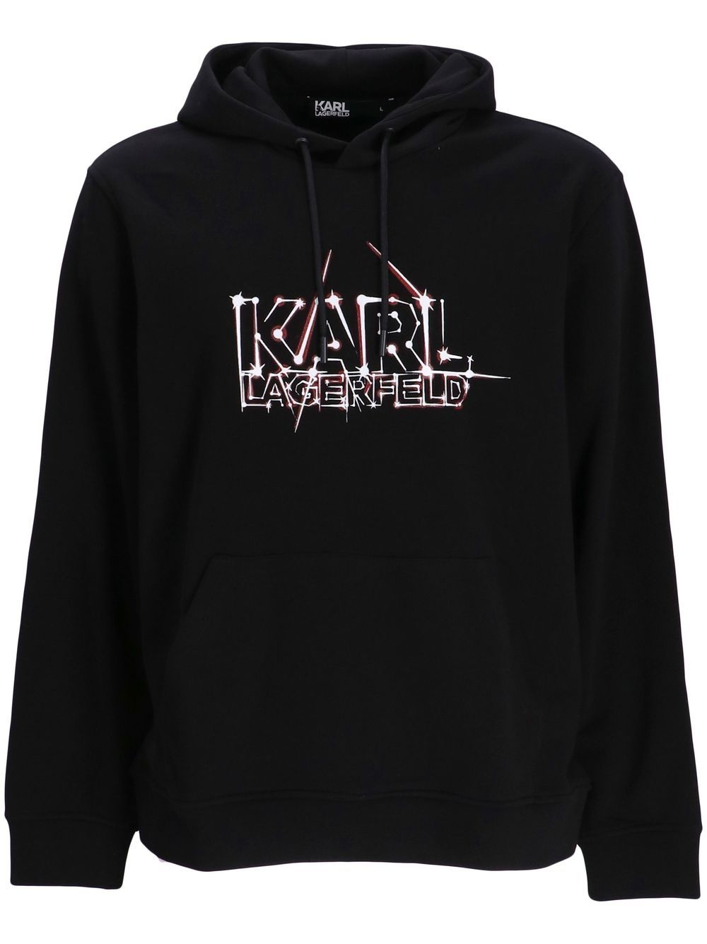 Karl Lagerfeld Hoodie mit Logo-Print - Schwarz von Karl Lagerfeld