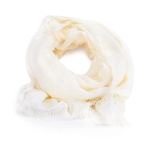 Karl Loven Halstücher Damen - Halstuch - Zerknittert - Pashmina - Schal - Hals, Ecru Karl Loven Halstücher Damen - Halstuch - Zerknittert - Pashmina - Schal - Hals, Ecru von Karl Loven