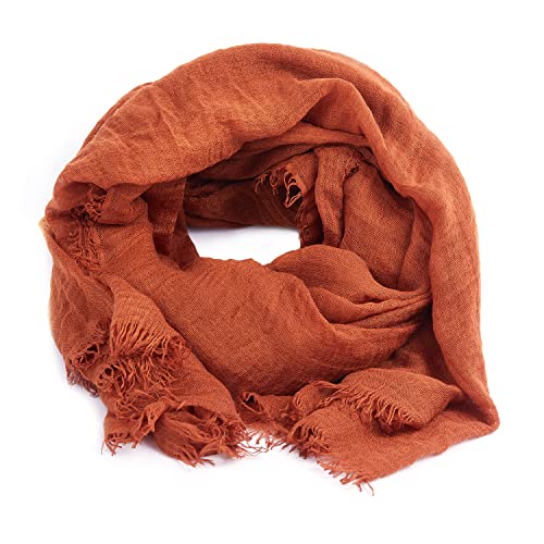Karl Loven Halstücher Damen - Halstuch - Zerknittert - Pashmina - Schal - Hals, Kupferbraun Karl Loven Halstücher Damen - Halstuch - Zerknittert - Pashmina - Schal - Hals, Kupferbraun von Karl Loven
