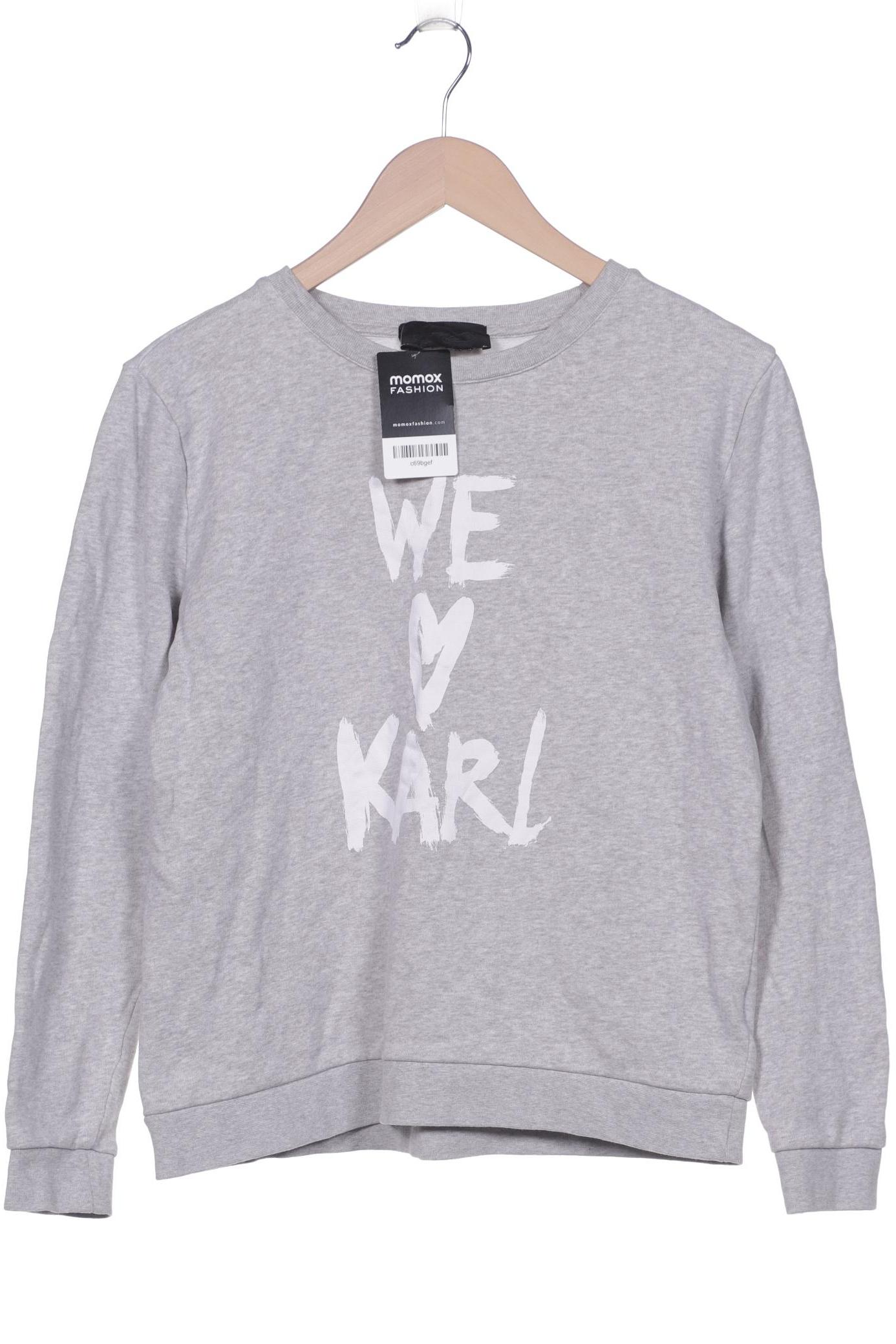 Karl by Karl Lagerfeld Damen Sweatshirt, grau von Karl by Karl Lagerfeld