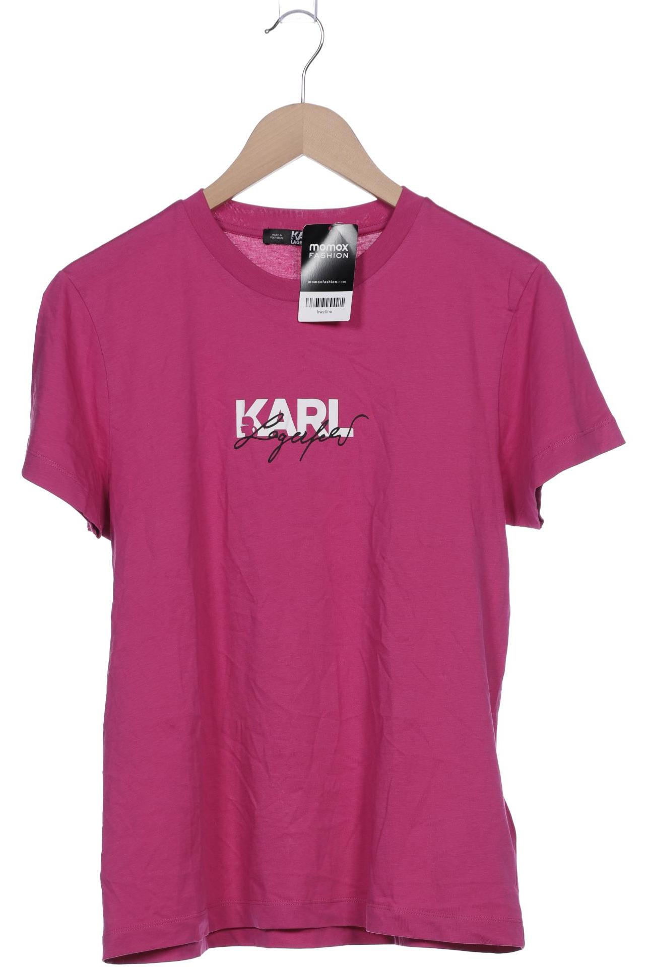Karl by Karl Lagerfeld Damen T-Shirt, pink von Karl by Karl Lagerfeld