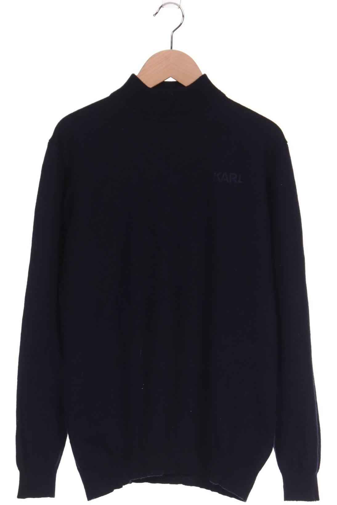 Karl by Karl Lagerfeld Herren Pullover, marineblau von Karl by Karl Lagerfeld