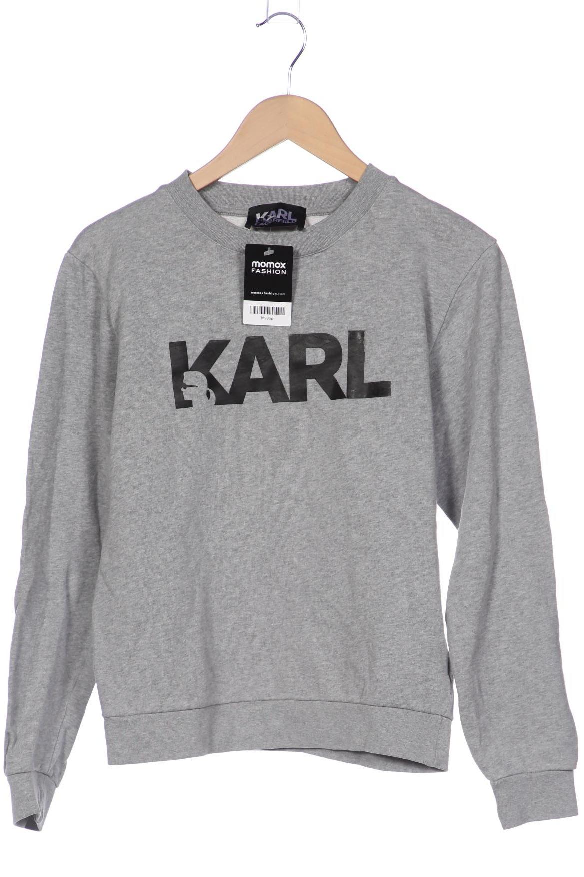 Karl by Karl Lagerfeld Herren Sweatshirt, grau von Karl by Karl Lagerfeld