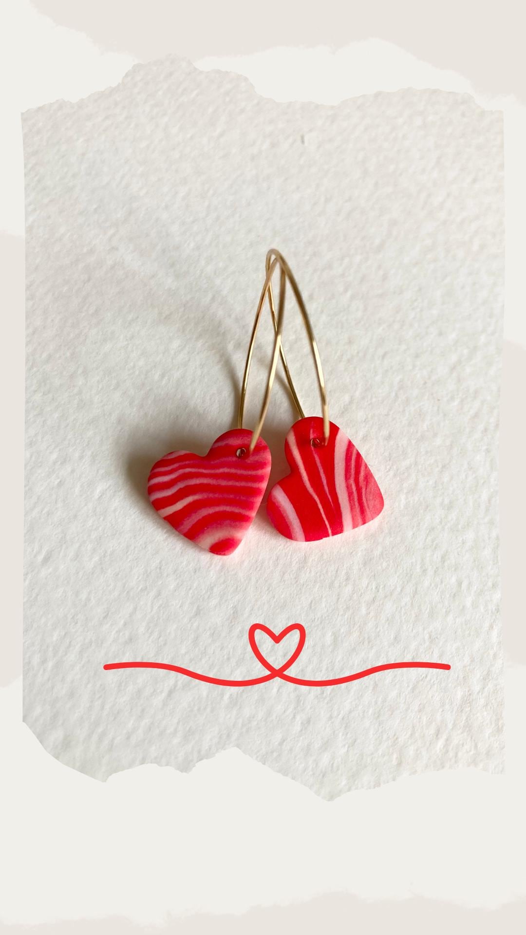 Ohrringe Polymer/Fimo Creolen Hoops Vergoldet Nickelfrei Mit Anhänger Bunte Statementschmuck Ohrringe Polymer/Fimo Creolen Hoops Vergoldet Nickelfrei Mit Anhänger Bunte Statementschmuck von KarlaKonfetti