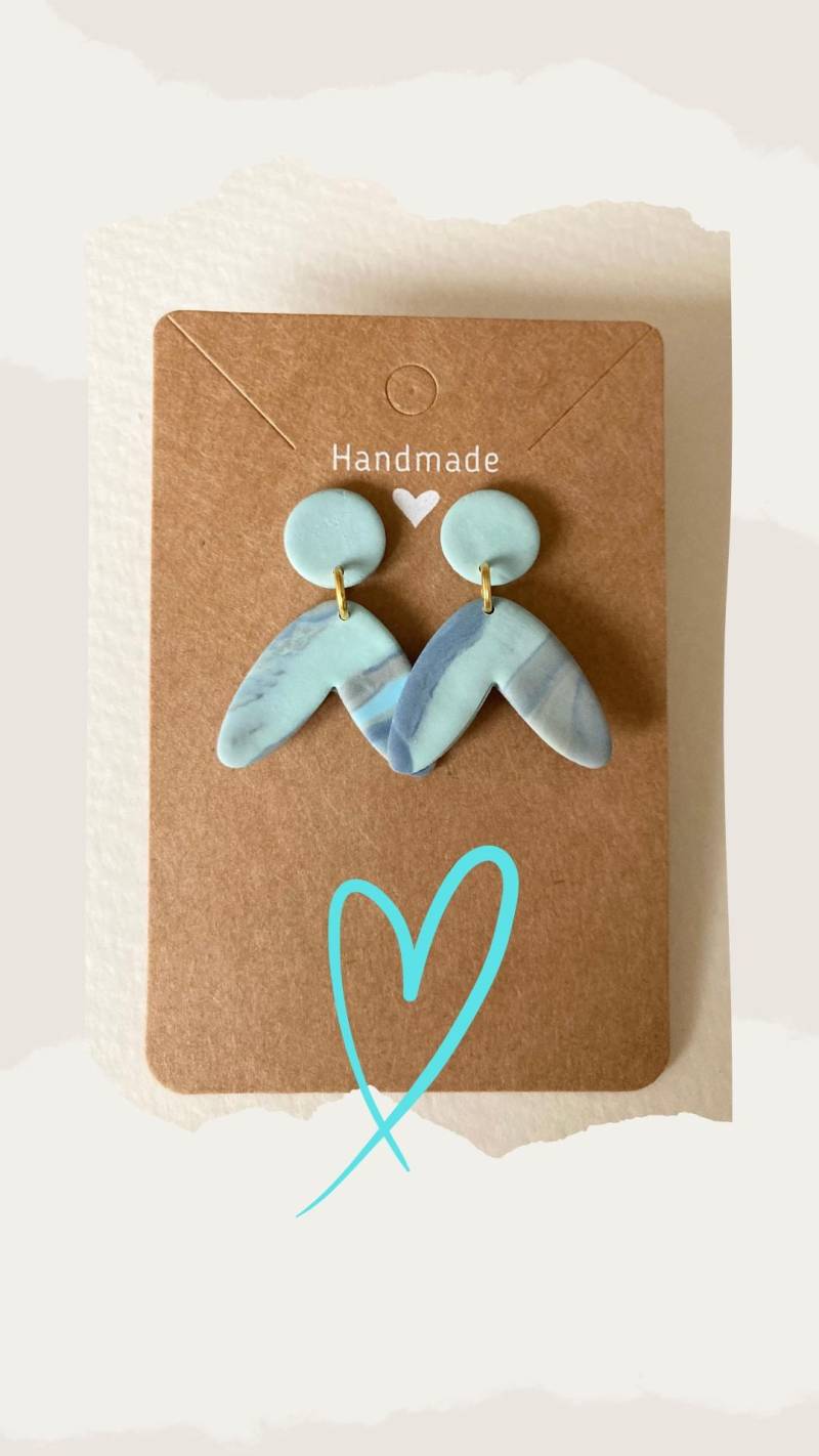 Ohrstecker I Edelstahl L Antiallergen Polymer Fimo Statementschmuck Ohrstecker I Edelstahl L Antiallergen Polymer Fimo Statementschmuck von KarlaKonfetti