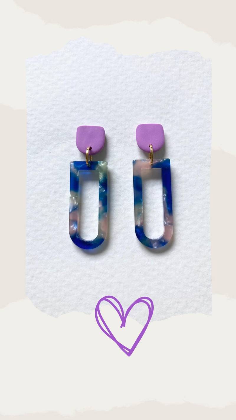 Ohrstecker I Polymer Fimo Antiallergen Statementschmuck Ohrstecker I Polymer Fimo Antiallergen Statementschmuck von KarlaKonfetti