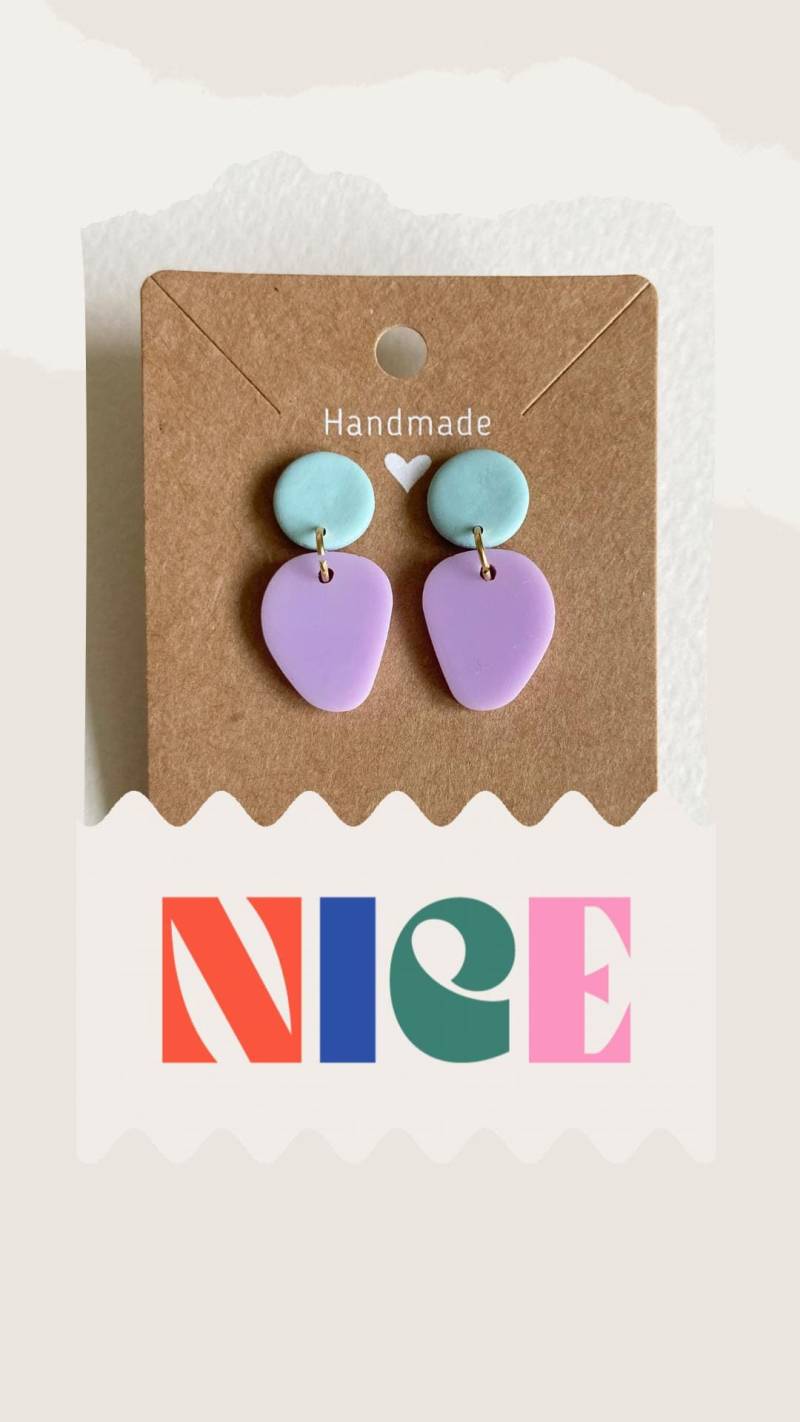 Ohrstecker I Polymer Fimo Antiallergen Statementschmuck Ohrstecker I Polymer Fimo Antiallergen Statementschmuck von KarlaKonfetti