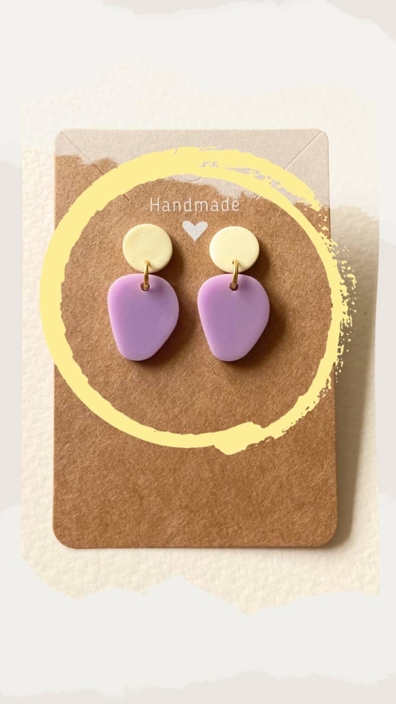 Ohrstecker L Edelstahl I Antiallergen Polymer Fimo Statementschmuck Ohrstecker L Edelstahl I Antiallergen Polymer Fimo Statementschmuck von KarlaKonfetti
