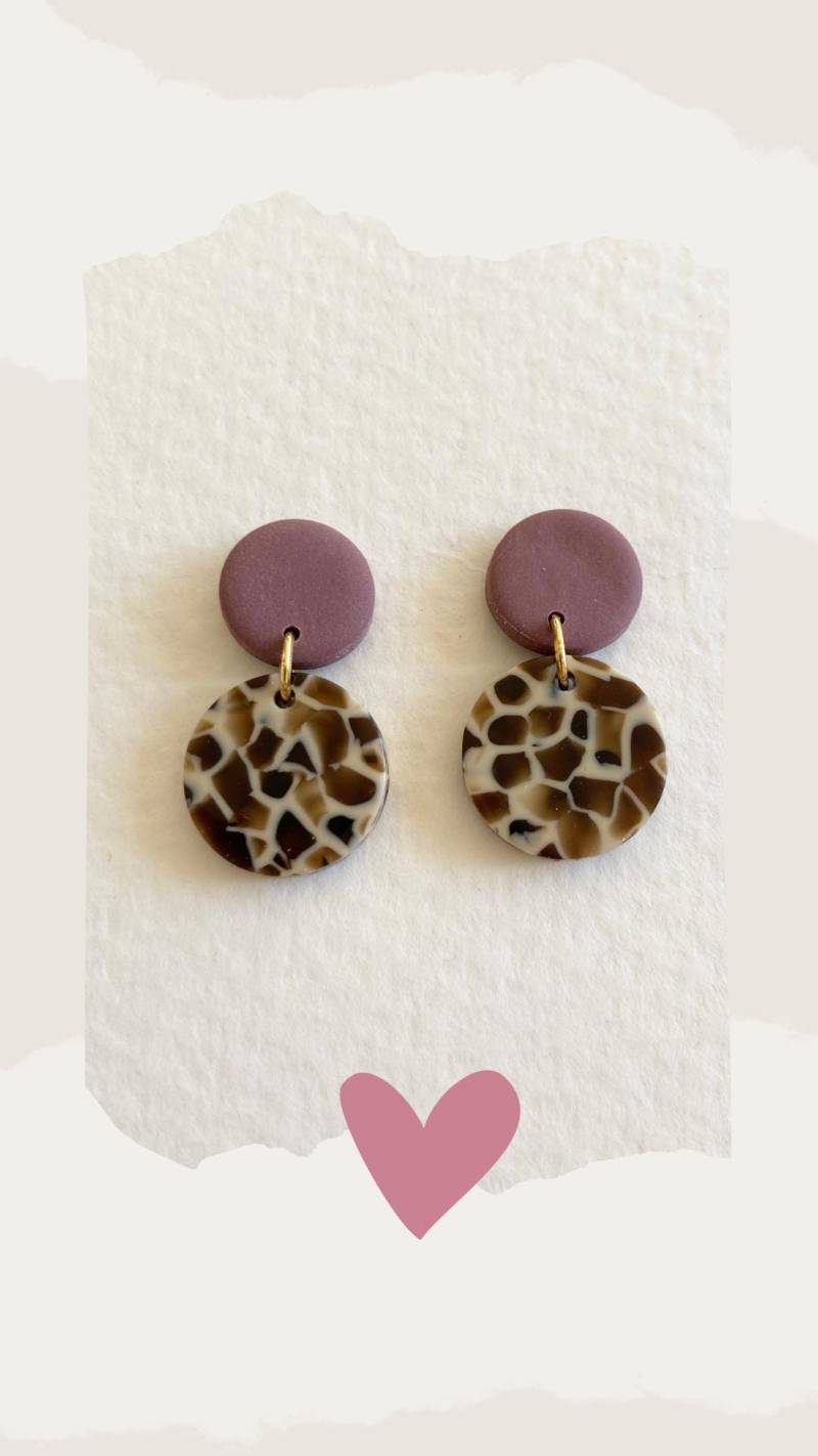 Ohrstecker L Edelstahl I Antiallergen Polymer Fimo Statementschmuck Ohrstecker L Edelstahl I Antiallergen Polymer Fimo Statementschmuck von KarlaKonfetti