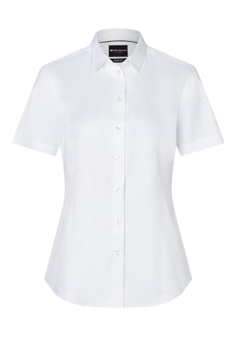Kurzarm Damenbluse Active-Stretch in Slim-Fit Farbe weiß - Größe M Kurzarm Damenbluse Active-Stretch in Slim-Fit Farbe weiß - Größe M von Karlowsky