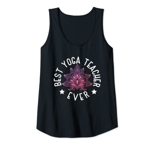 Damen Best Yoga Teacher Ever Yogi Meditation Asana Buddhismus Chakra Tank Top Damen Best Yoga Teacher Ever Yogi Meditation Asana Buddhismus Chakra Tank Top von Karma Zen Wellness Balance Yoga Coach Buddha Gift
