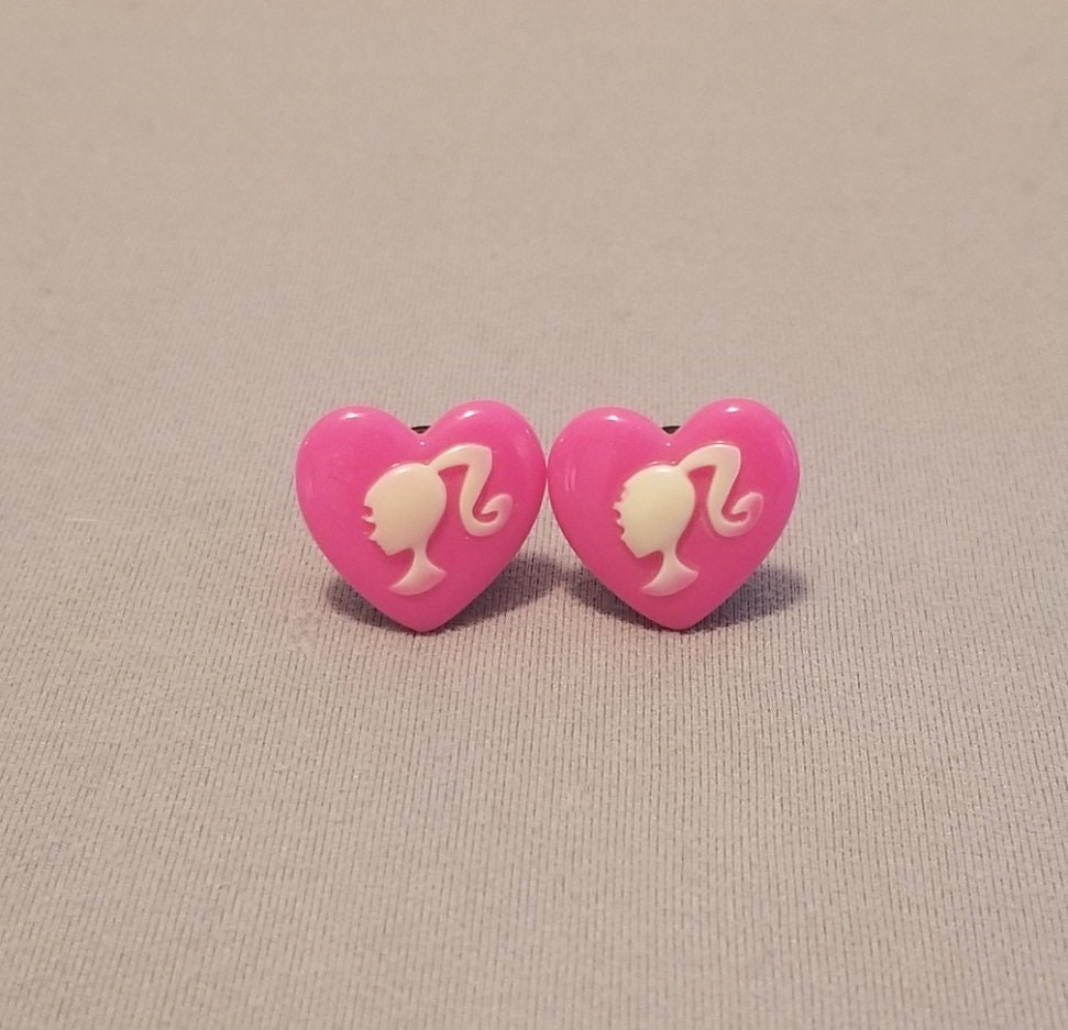 Barbie Mädchen Heiße Rosa Herz Stecker Messgeräte von KarmaCreationsCo