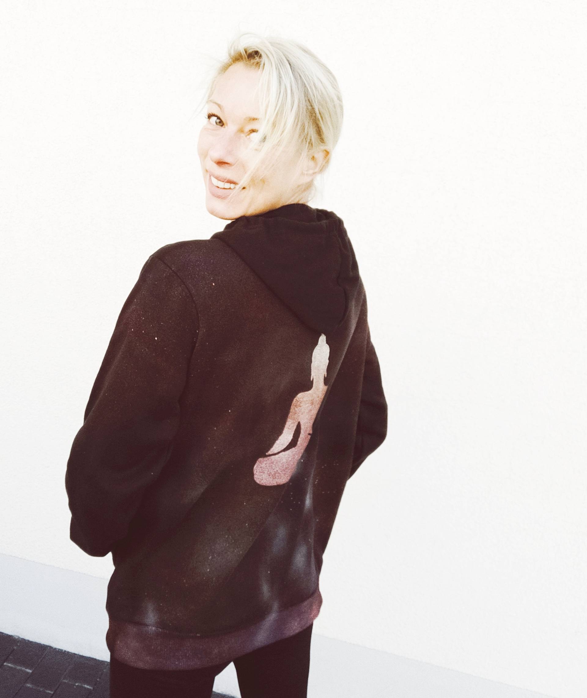 Buddha ++ Hippie Yoga Kapuzenpullover++Hippieclothes von KarmaDeMao