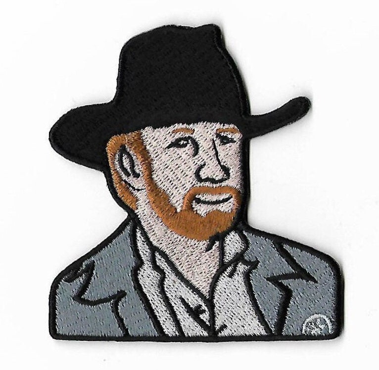 Chuck Norris Tribute Patch | 3 Zoll Gesticktes Eisen Oder Aufnähen Diy Emblem Blut Faust Kung Fu Walker Texas Ranger Inspiriert Geschenk Aufnäher von KarmaPatch