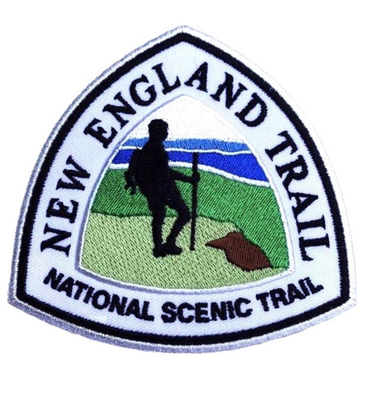New England Spuren Des Landschaftlich Reizvollen Weges Aufnäher | 3, 5 Zoll Zum Aufbügeln Wandern Usa Trek Emblem Souvenir Crest Diy Rucksack von KarmaPatch