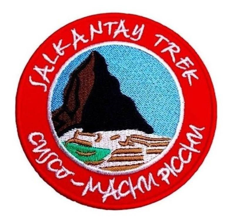 Salkantay Trek Cusco Machu Picchu Peru Patch | 3, 5 Zoll Stickerei Eisen Oder Aufnäher Abzeichen Mountain Souvenir Emblem Crest Diy Geschenk von KarmaPatch