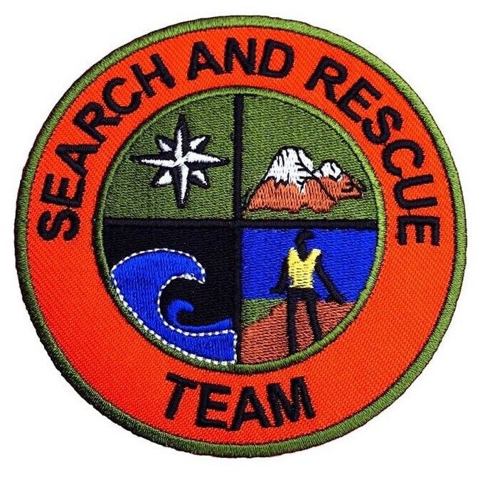 Such&rescue Team Sar Aufnäher | 3 Zoll Gesticktes Aufnähen Zum Aufbügeln/Bergluft, Küste, K-9, Tasche, Jacke, Kappe, Kostüm Diy Geschenk von KarmaPatch