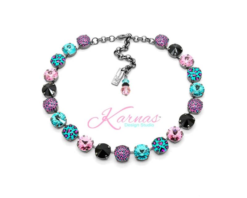 I'm Untamable 12 Mm Statement Halskette Mit K.d.s. Premium Kristall Wählen Sie Ihr Finish Karnas Design Studio ™ von KarnasDesignStudio