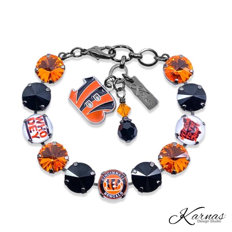 Persönliches Armband 12 Mm K.d.s. Premium Kristalle Verwenden Sie Ihre Eigenen Fotos & Ideen Wählen Finish Karnas Design Studio ™ von KarnasDesignStudio