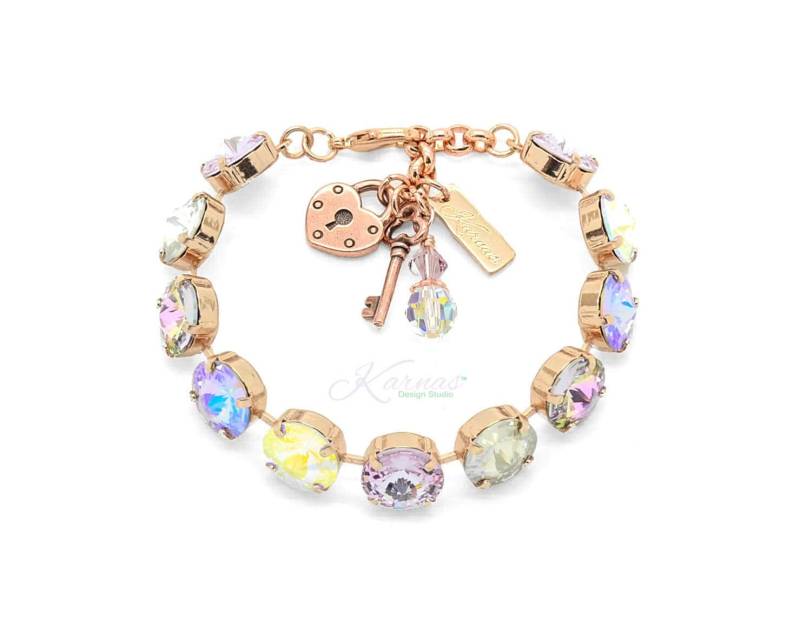 Ready To Runway 12 Mm Bettelarmband Aus K.d.s. Premium Kristall Wählen Sie Ihr Finish Karnas Design Studio ™ von KarnasDesignStudio