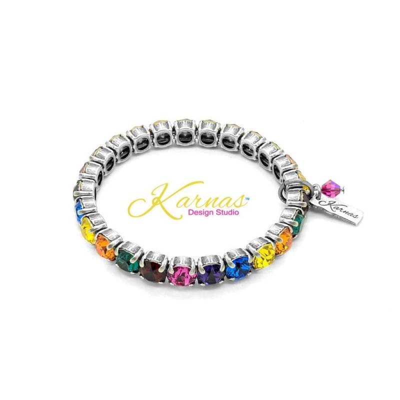 Sunny Daze Stretch-Armband Mit K.d.s. Premium Kristall Wählen Sie Ihr Finish & Größe Karnas Design Studio ™ von KarnasDesignStudio