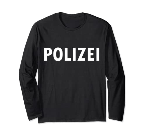 Polizist Kostüm Kinder Shirt Karneval Kostüm Herren Polizei Langarmshirt Polizist Kostüm Kinder Shirt Karneval Kostüm Herren Polizei Langarmshirt von Karneval, Fasching & Halloween Shirt & Kostüm Co.