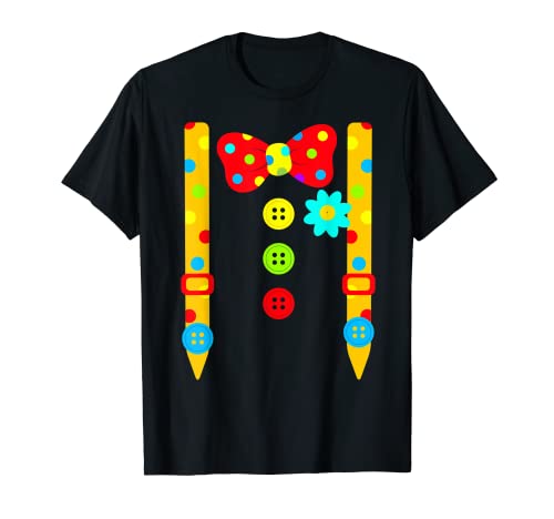 Kostüm Clown Kinder Junge Mädchen Kostüm Damen Herren Clown Kostüm T-Shirt Kostüm Clown Kinder Junge Mädchen Kostüm Damen Herren Clown Kostüm T-Shirt von Karneval Costumes and Designs