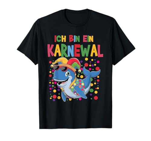 Karneval Fasching Fasnacht Karnewal Lustige Wal Herren Damen T-Shirt Karneval Fasching Fasnacht Karnewal Lustige Wal Herren Damen T-Shirt von Karneval Fasching Karnevalskostüme 2025