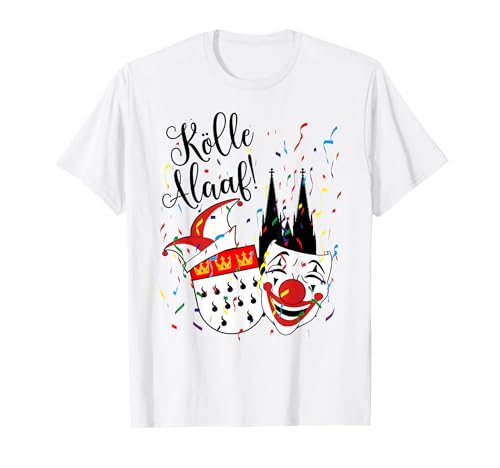 Karneval Fasching Konfetti Party Alaaf Kostüm Kölle Alaaf Konfetti Karneval Faschingumzug T-Shirt für Unisex-Erwachsene, Unisex-Kinder, Multicolored, Small, Kurze Ärmel, Frühling, 1 Count Karneval Fasching Konfetti Party Alaaf Kostüm Kölle Alaaf Konfetti Karneval Faschingumzug T-Shirt für Unisex-Erwachsene, Unisex-Kinder, Multicolored, Small, Kurze Ärmel, Frühling, 1 Count von Karneval Fasching Konfetti Party Alaaf Kostüm
