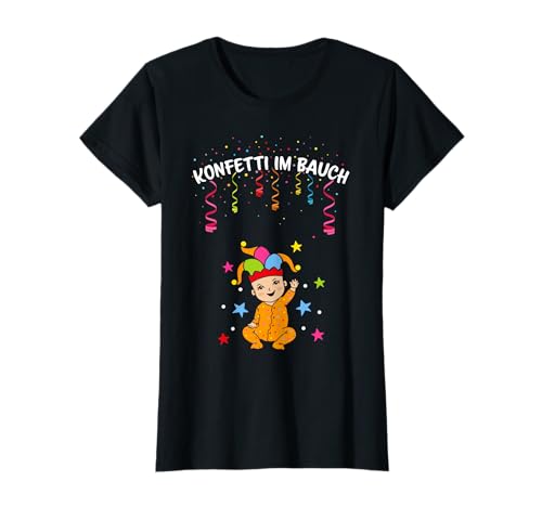 Karneval Konfetti im Bauch Schwanger Mutter Mama Fastelovend T-Shirt Karneval Konfetti im Bauch Schwanger Mutter Mama Fastelovend T-Shirt von Karneval Konfetti Schwangerschaft Mama Babybauch
